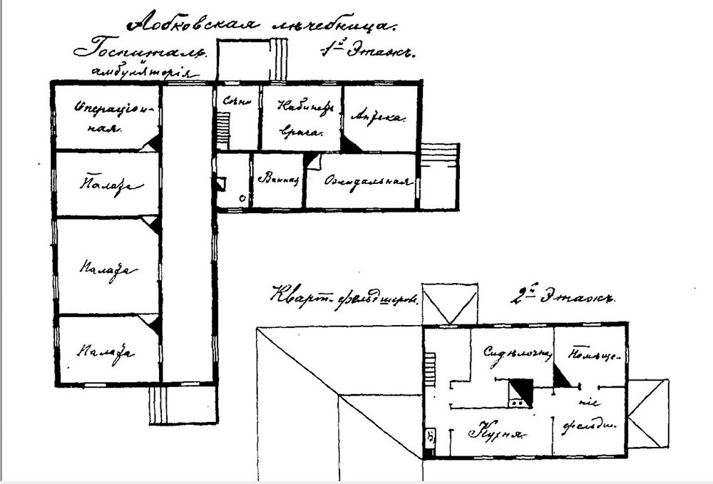 Лечебница Е.Н.Барановой в Лобкове
