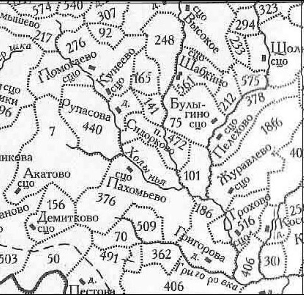 деревня Булыгино