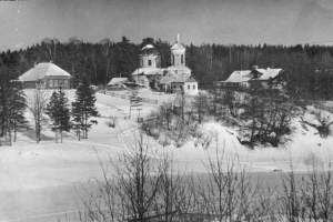 Казанская церковь. д.Поречье, 1970е годы.
